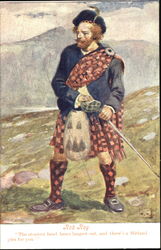 Rob Roy Scotland Men Postcard Postcard