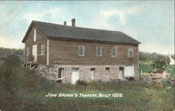 John Brown's Tannery Civil War Postcard Postcard