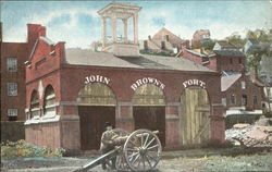 John Brown's Fort Civil War Postcard Postcard