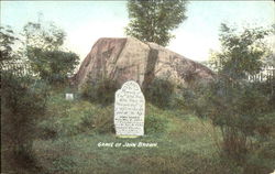 Grave Of John Brown Civil War Postcard Postcard