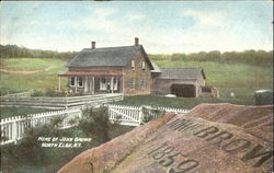 Home Of John Brown North Elba, NY Postcard Postcard