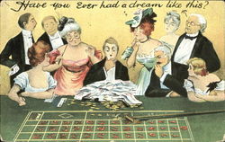 Have You Ever Had A Dream Like This? Money & Coins Postcard Postcard