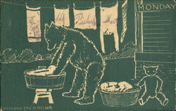 Monday Bears Postcard Postcard