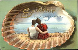 Souvenir From Atlantic City New Jersey Postcard Postcard