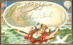 Greetings From Clarkston Washington Postcard Postcard