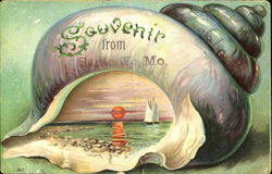 Souvenir From Santa Fe, MO Postcard Postcard