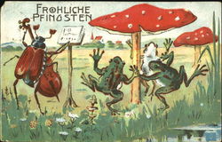 Frohliche Pfingsten Postcard