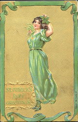 St. Patrick's Day Greetings Postcard