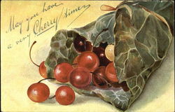 May You Have A Very Cherry Time Fruit Postcard Postcard