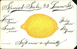 Special Sale 23 Lemons Postcard