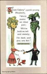 Sweet Celery Postcard