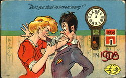 Don't You Think Its Time To Marry? Postcard