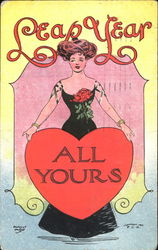 Leap Year All Yours Postcard