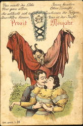 Prosit Neujahr Postcard