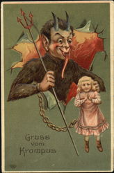 Gruss Vom Krampus Postcard