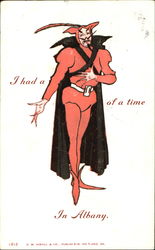 I Had A Of A Time In Albany Devils Postcard Postcard