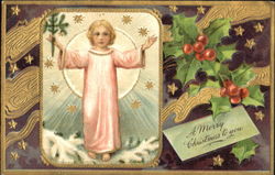 Christmas Angel Angels Postcard Postcard