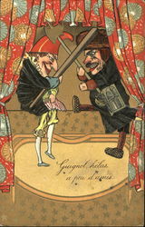 Punch & Judy Postcard