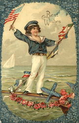 Sailor Girl Postcard