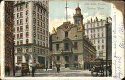 Old State House Boston, MA Postcard Postcard