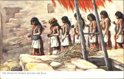 The Antelope Priests Leaving The Kiva Postcard