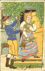 Costumes Postcard