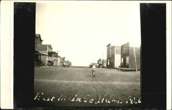 East Main St Hurdsfield, ND Postcard Postcard