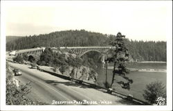 Deception Pass Bridge Postcard