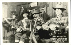 Ted Hustead's Cowboy Orchestra Wall, SD Postcard Postcard