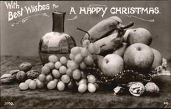 With Best Wishes For A Happy Christmas Postcard Postcard