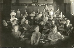 Early 20th Century Elementary Class Photo School and Class Photos Postcard Postcard