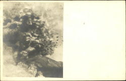 Vesuvius Eruption 1906 Events Postcard Postcard