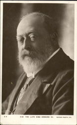 H. M. The Late King Edward VII Royalty Postcard Postcard