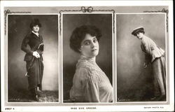 Miss Evie Greene Actresses Postcard Postcard