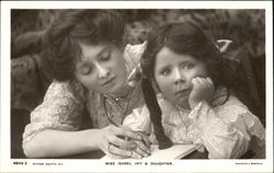 Miss Isabel Jay & Daughter Postcard