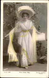 Miss Edna May Postcard