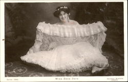 Miss Zena Dare Postcard