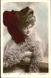 Mlle Gaby Deslys Actresses Postcard Postcard