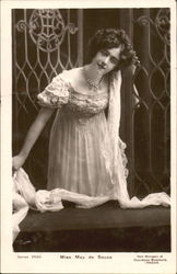 Miss May De Sousa Postcard