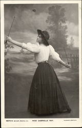 Miss Cabrielle Ray Postcard