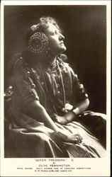 Queen Theodora By Olive Pennington Postcard