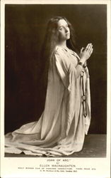 Joan Of Arc. By Ellen Macnaughten Actresses Postcard Postcard