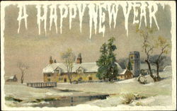 A Happy New Year Postcard