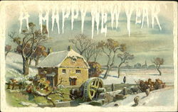 A Happy New Year Postcard