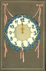 Clock Postcard