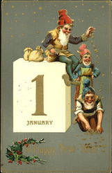 A Happy New Year Postcard