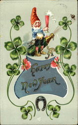 A Happy New Year Postcard