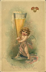 A Happy New Year Postcard