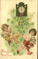 A Happy New Year Postcard