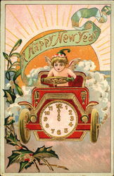 A Happy New Year Postcard